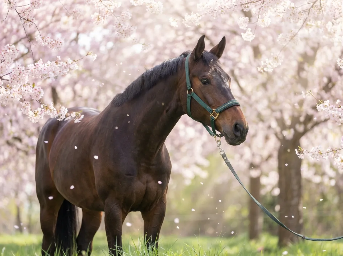 Frühlingsblüte Stil